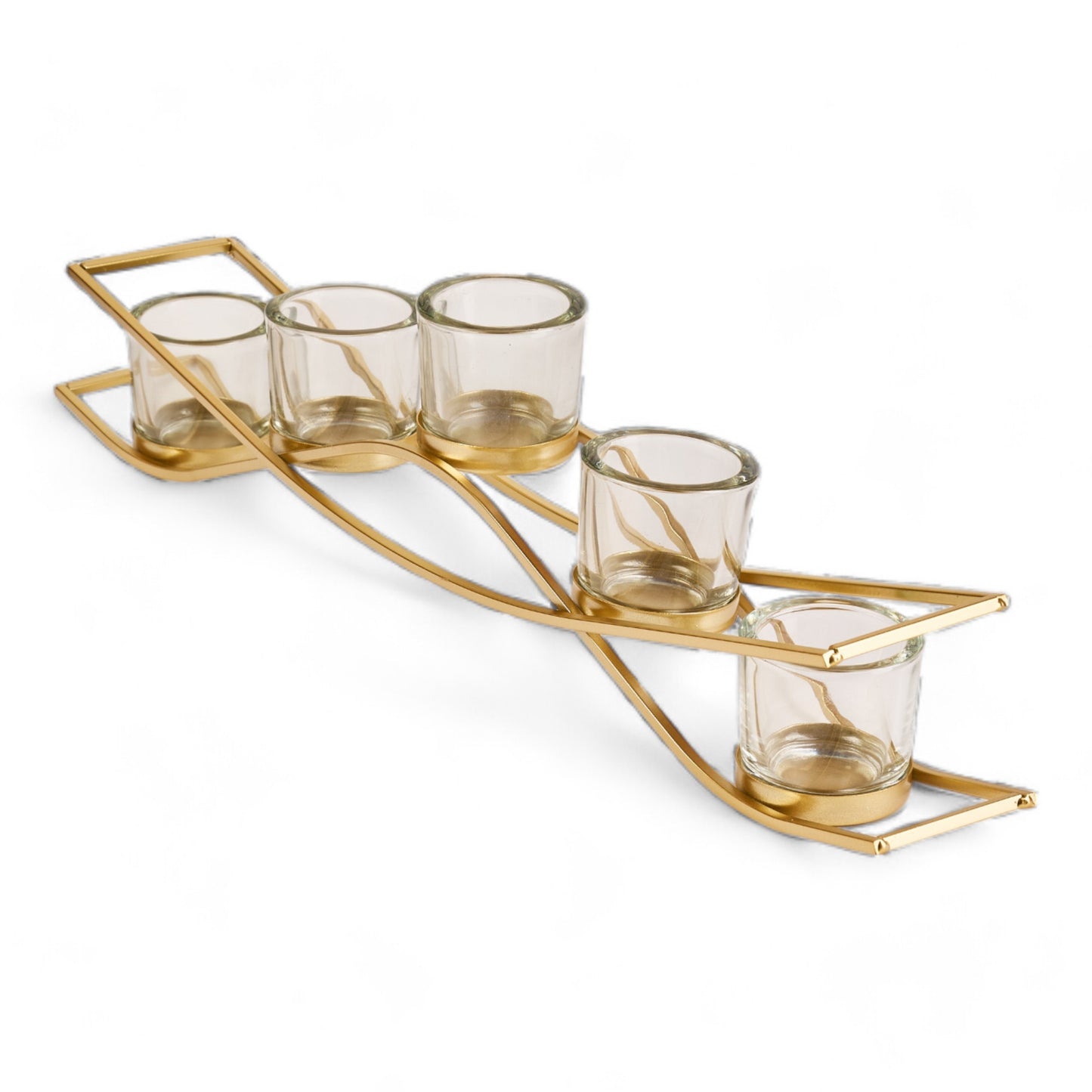 Candelabro de Mesa Luxe Dorado