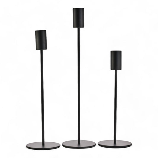 Juego de 3 Candelabros de vela