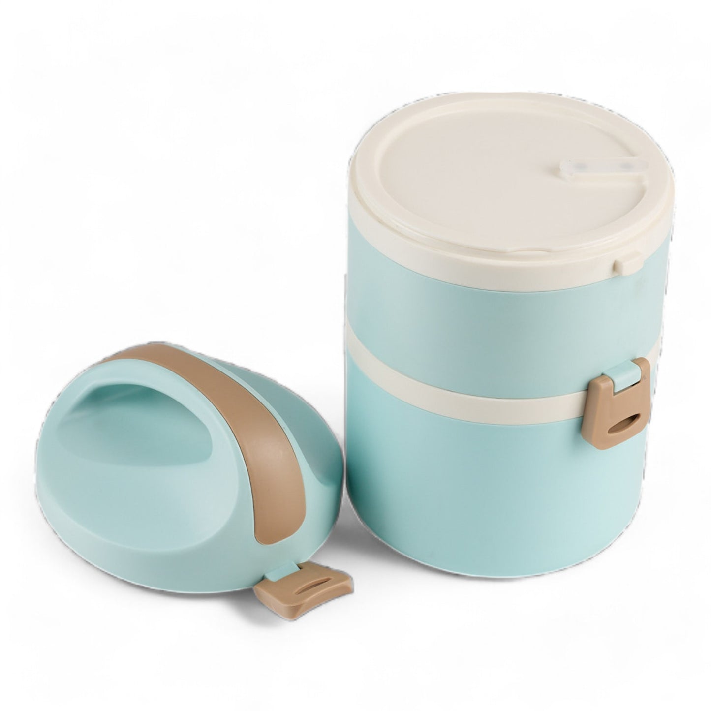 Porta comida Blue de 2 divisiones