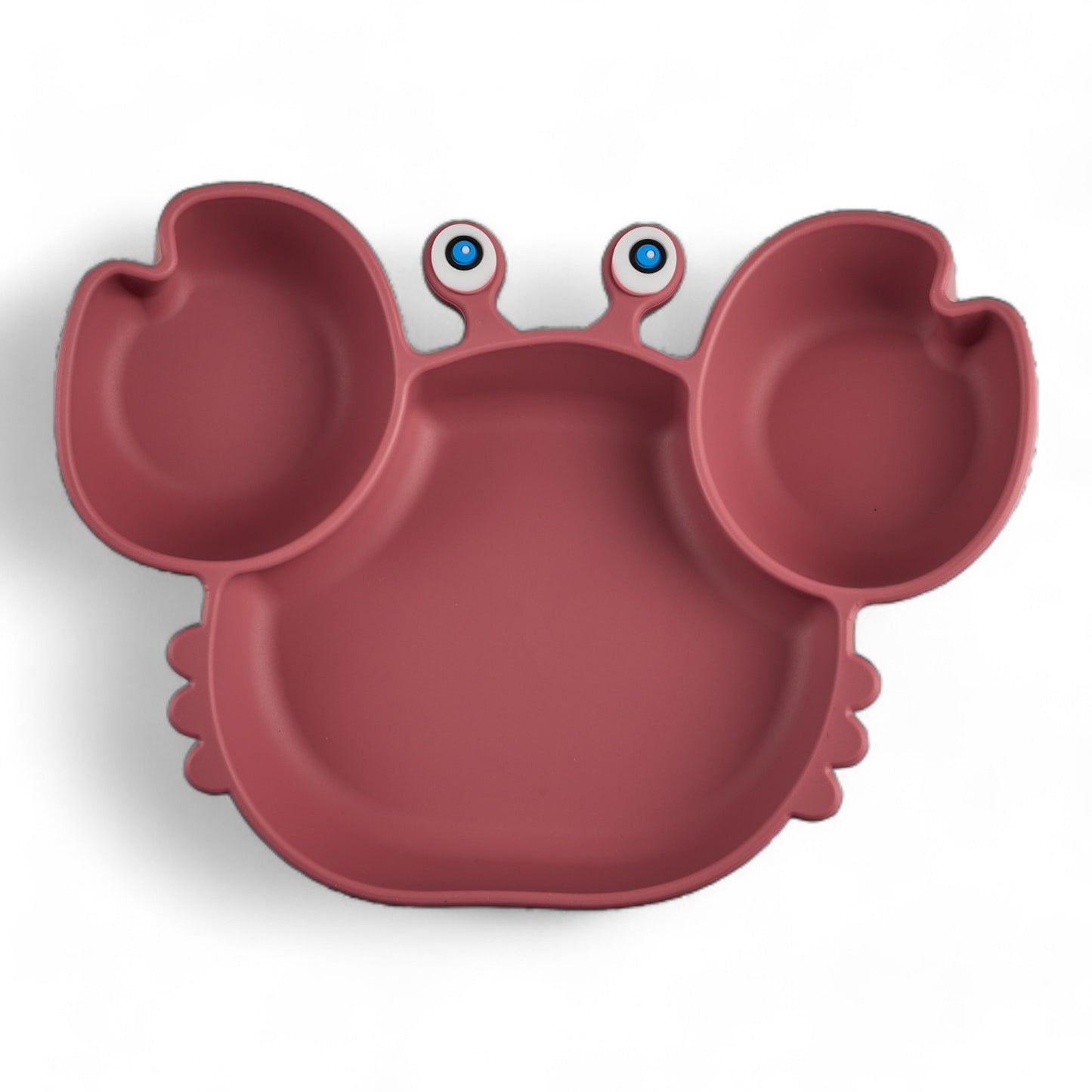 Plato Cangrejo antideslizante para niños