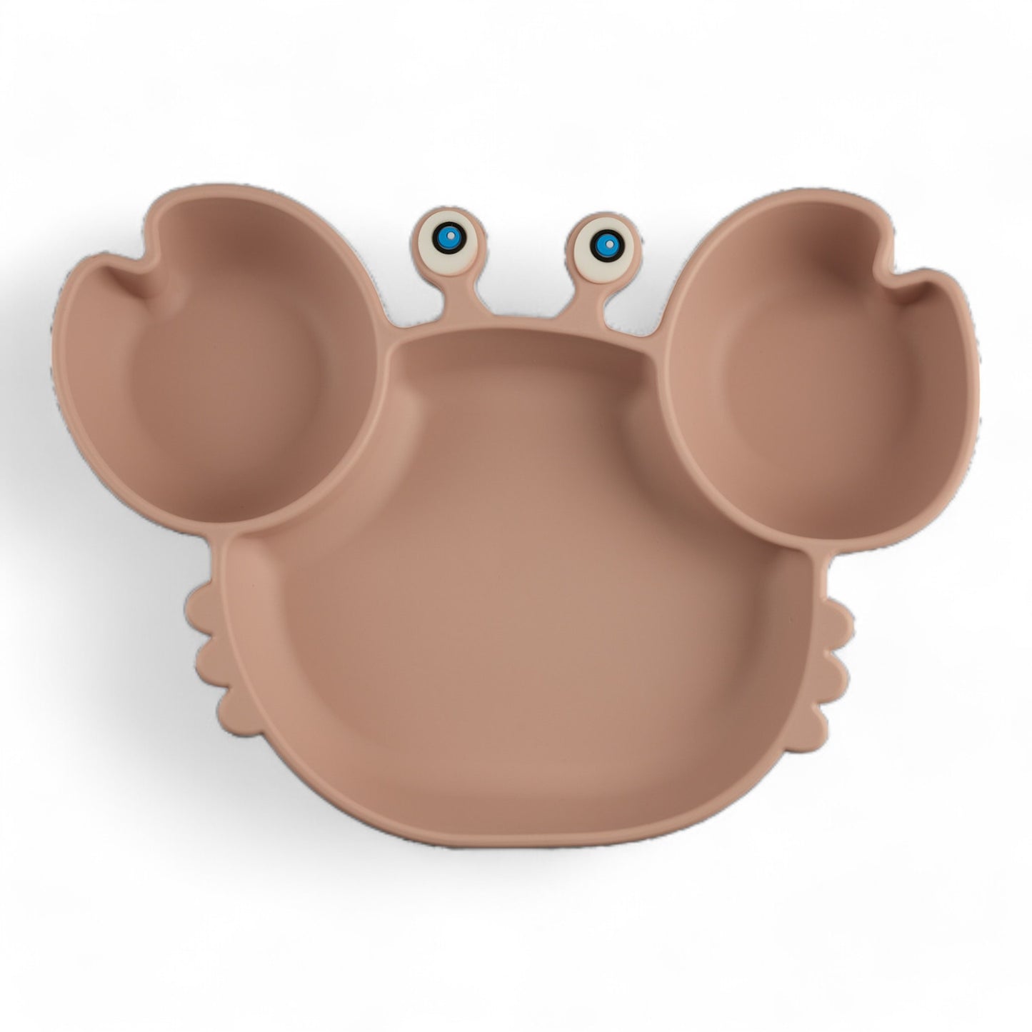 Plato Cangrejo antideslizante para niños