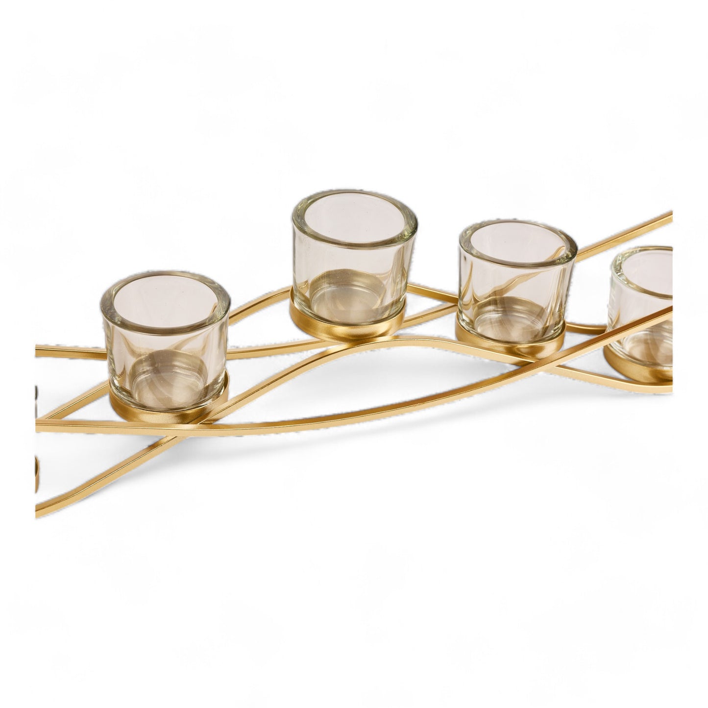 Candelabro de Mesa Luxe Dorado
