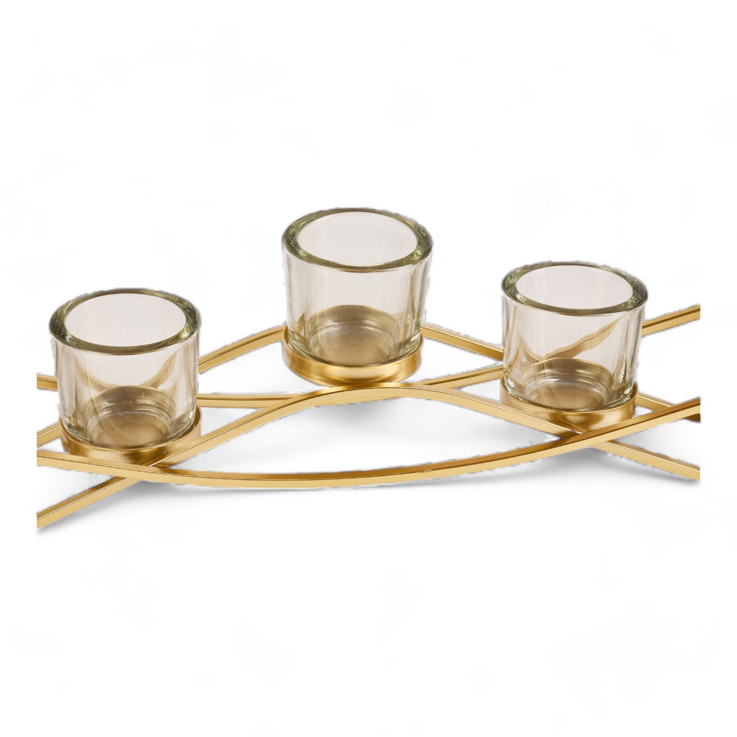 Candelabro de Mesa Luxe Dorado